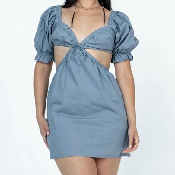 Princess Polly Dresses & Skirts - Princess Polly Blue Mini Dress